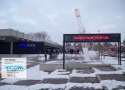 Veranstaltungshinweise mit LED-Display